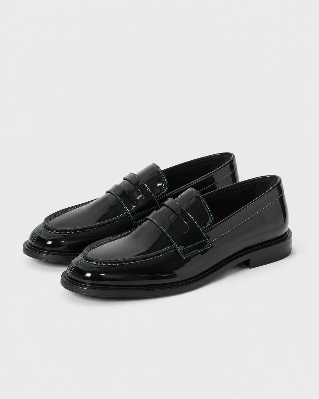 Loafers Signature Men's Patent Leather Horsebit Loafers