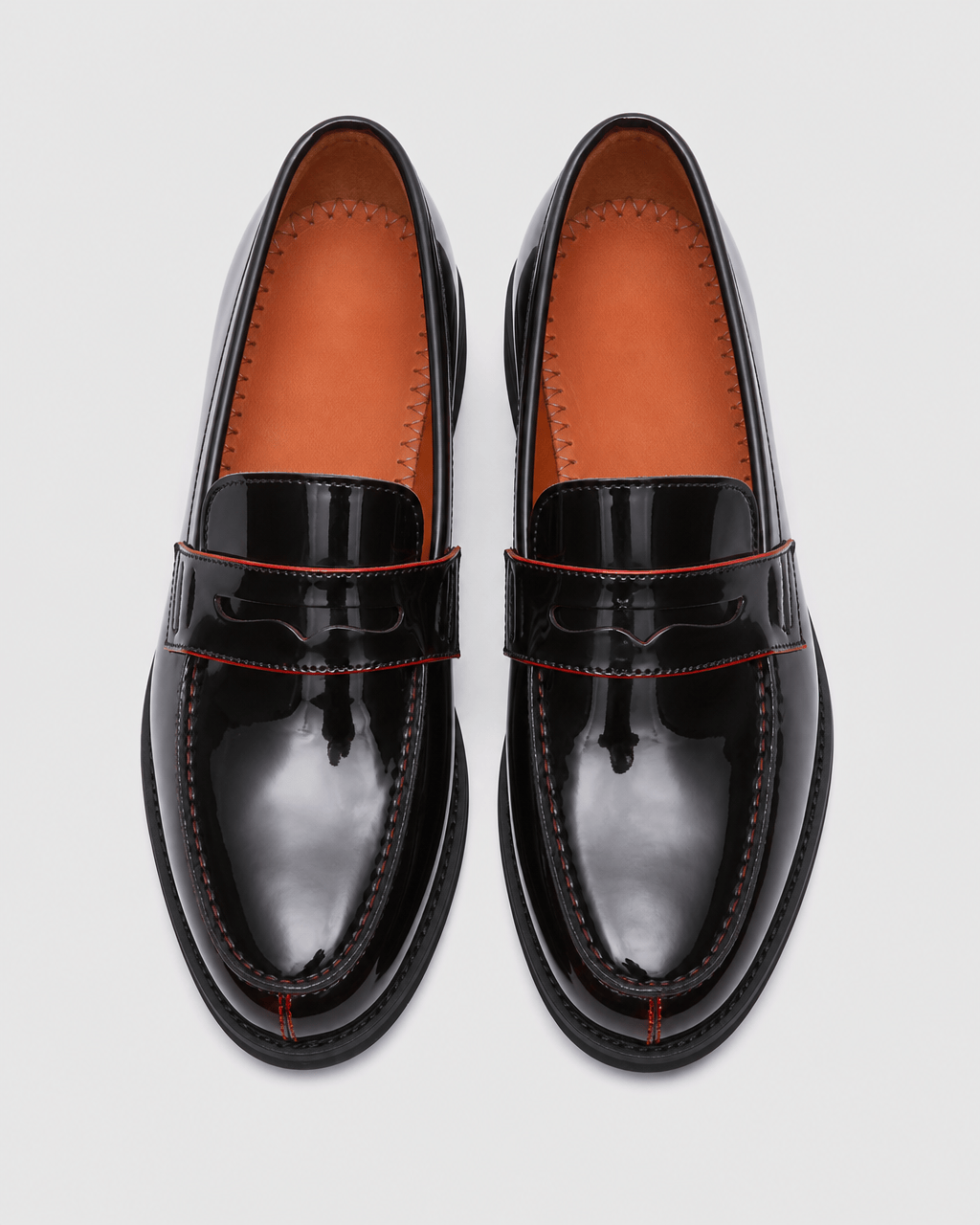 Loafers Signature Men's Patent Leather Horsebit Loafers