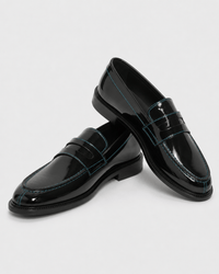 Loafers Signature Men's Patent Leather Horsebit Loafers