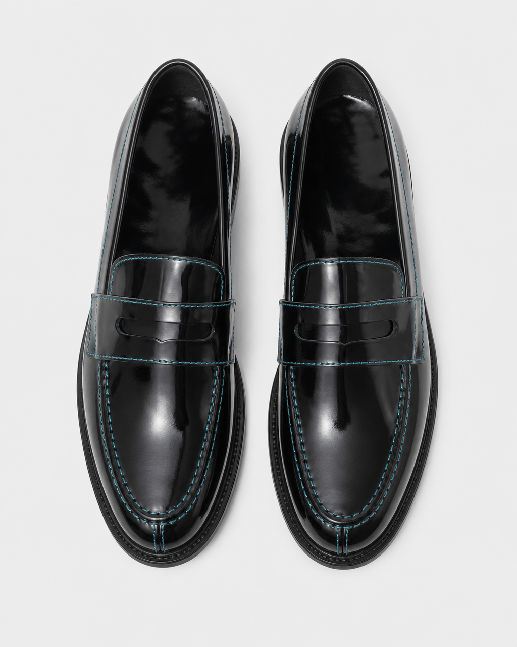 Loafers Signature Men's Patent Leather Horsebit Loafers