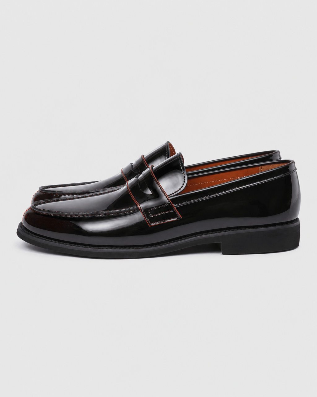 Loafers Signature Men's Patent Leather Horsebit Loafers
