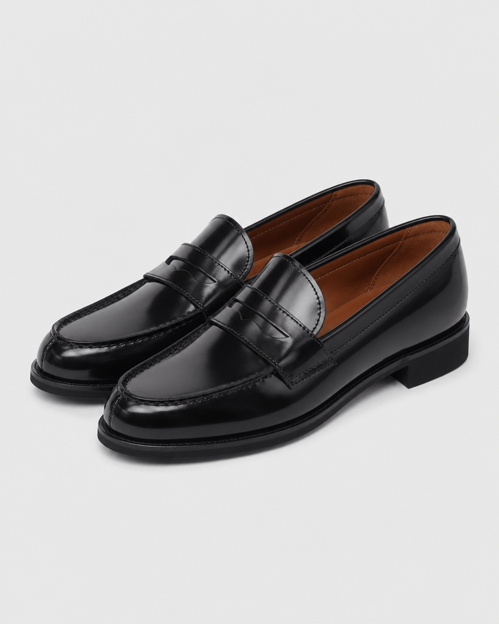 Loafers Signature Men's Patent Leather Horsebit Loafers
