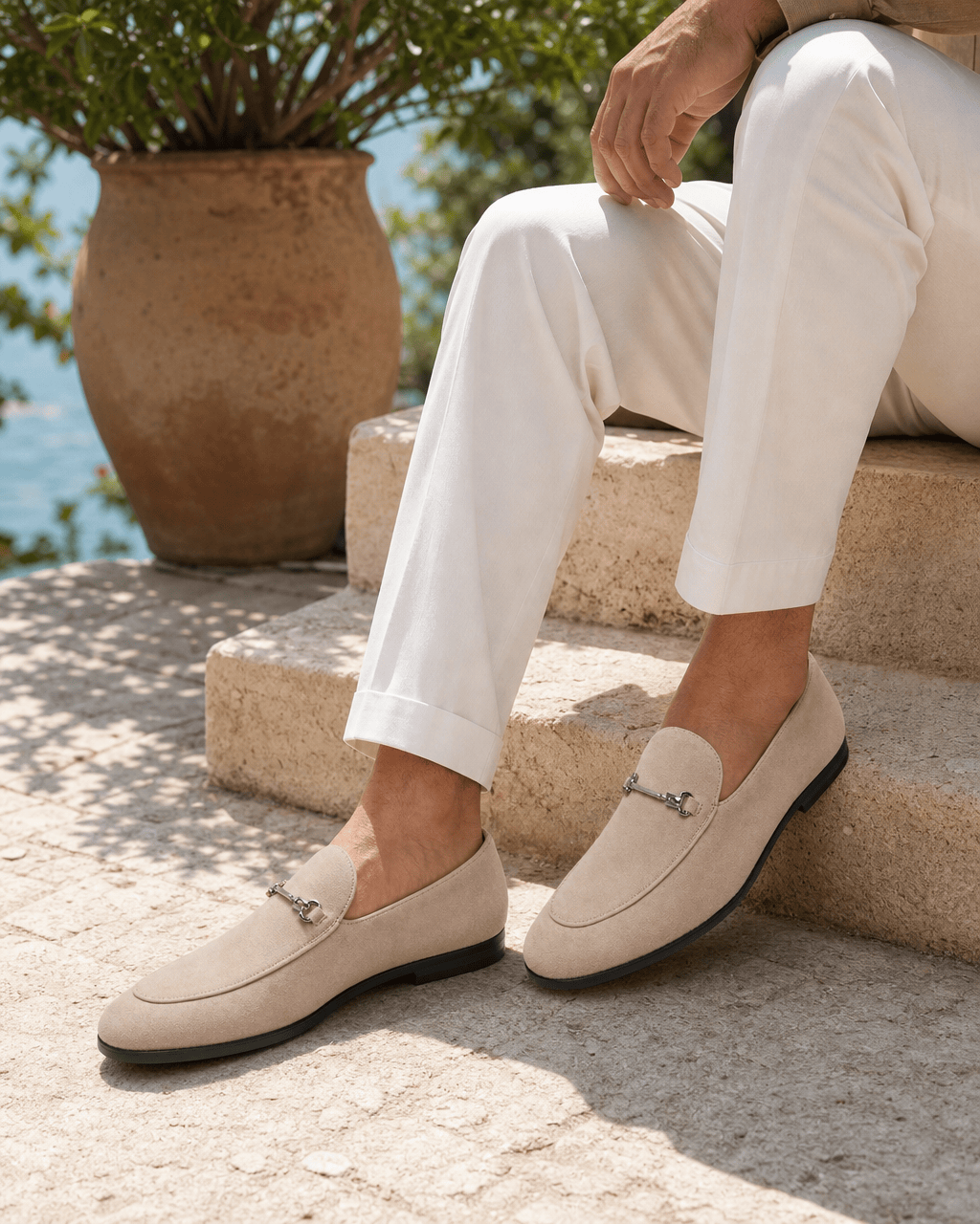 Loafers Signature Men's Platform Driving Loafers