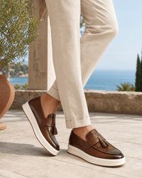 Loafers Signature Men's Platform Tassel Loafers