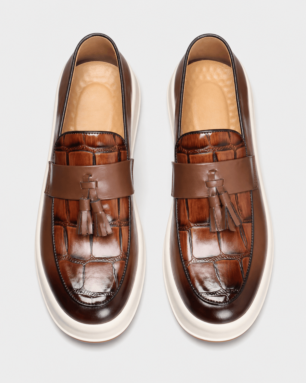 Loafers Signature Men's Platform Tassel Loafers