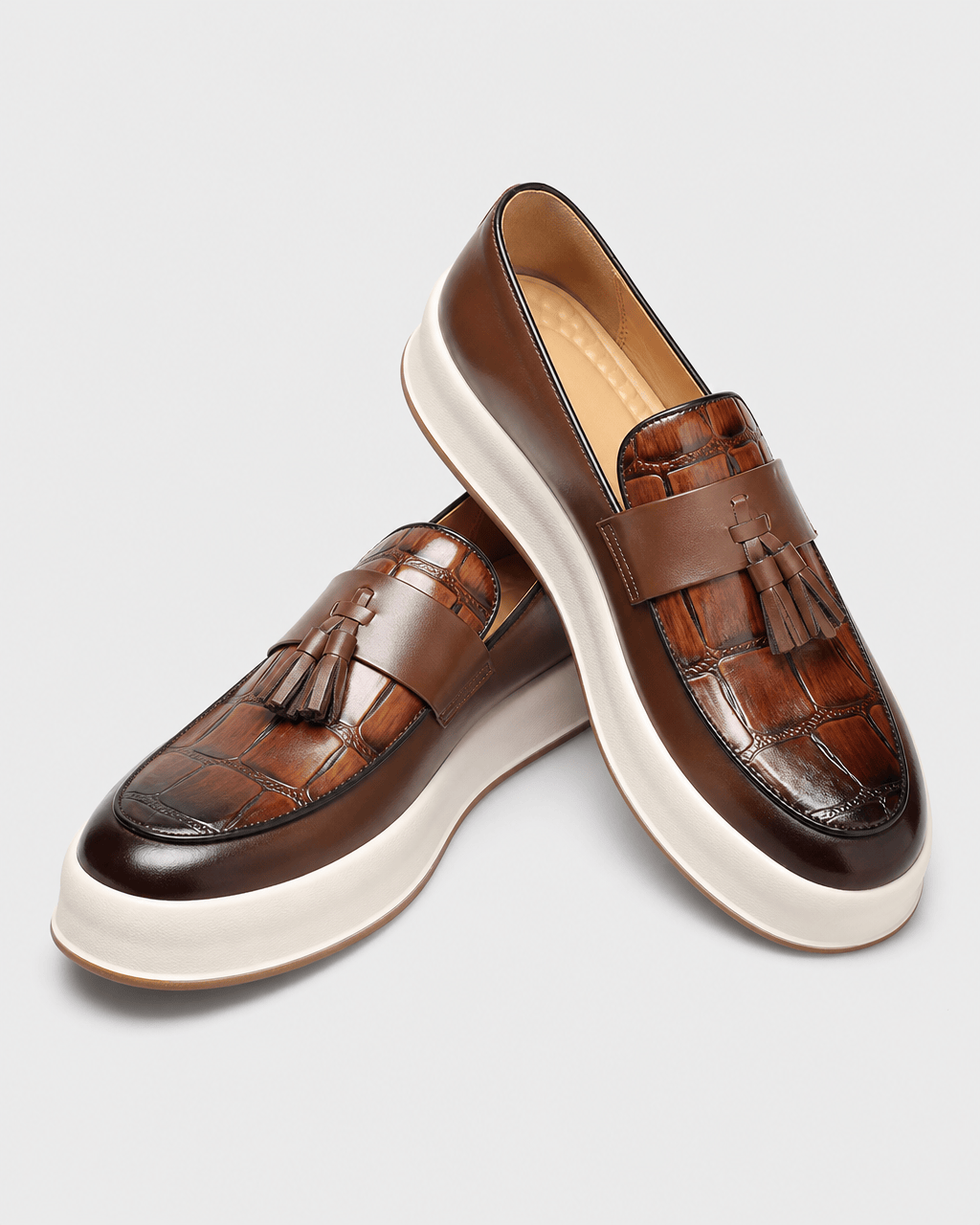 Loafers Signature Men's Platform Tassel Loafers