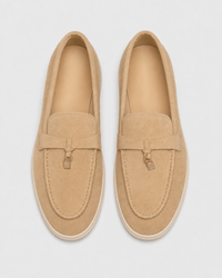 Loafers Signature Men's Pointed-Toe Leather Slip-On Loafers