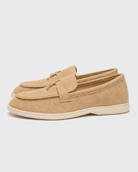 Loafers Signature Men's Pointed-Toe Leather Slip-On Loafers