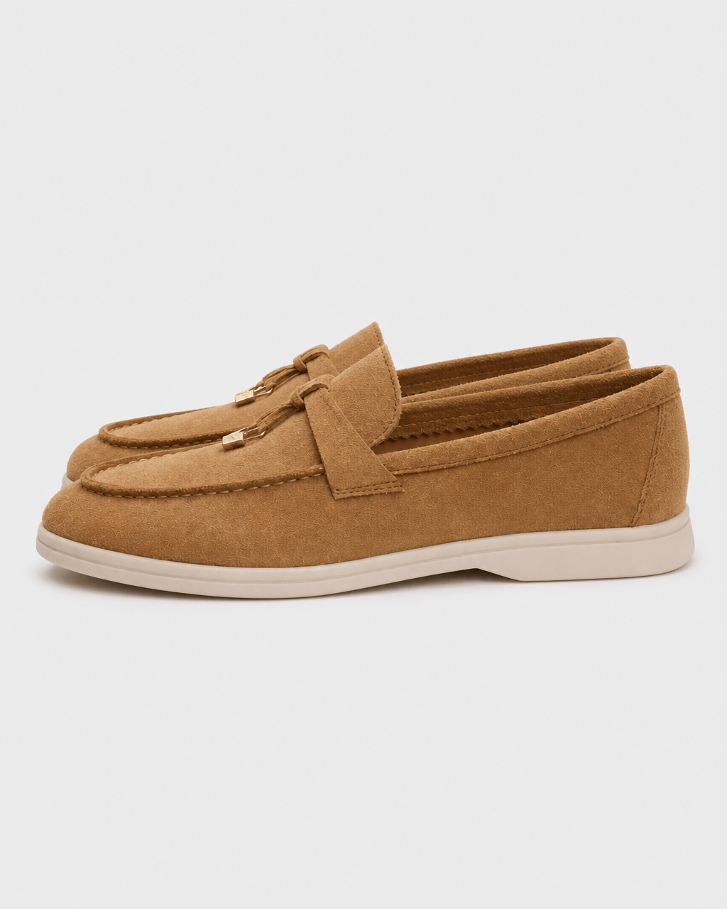 Loafers Signature Men's Pointed-Toe Leather Slip-On Loafers