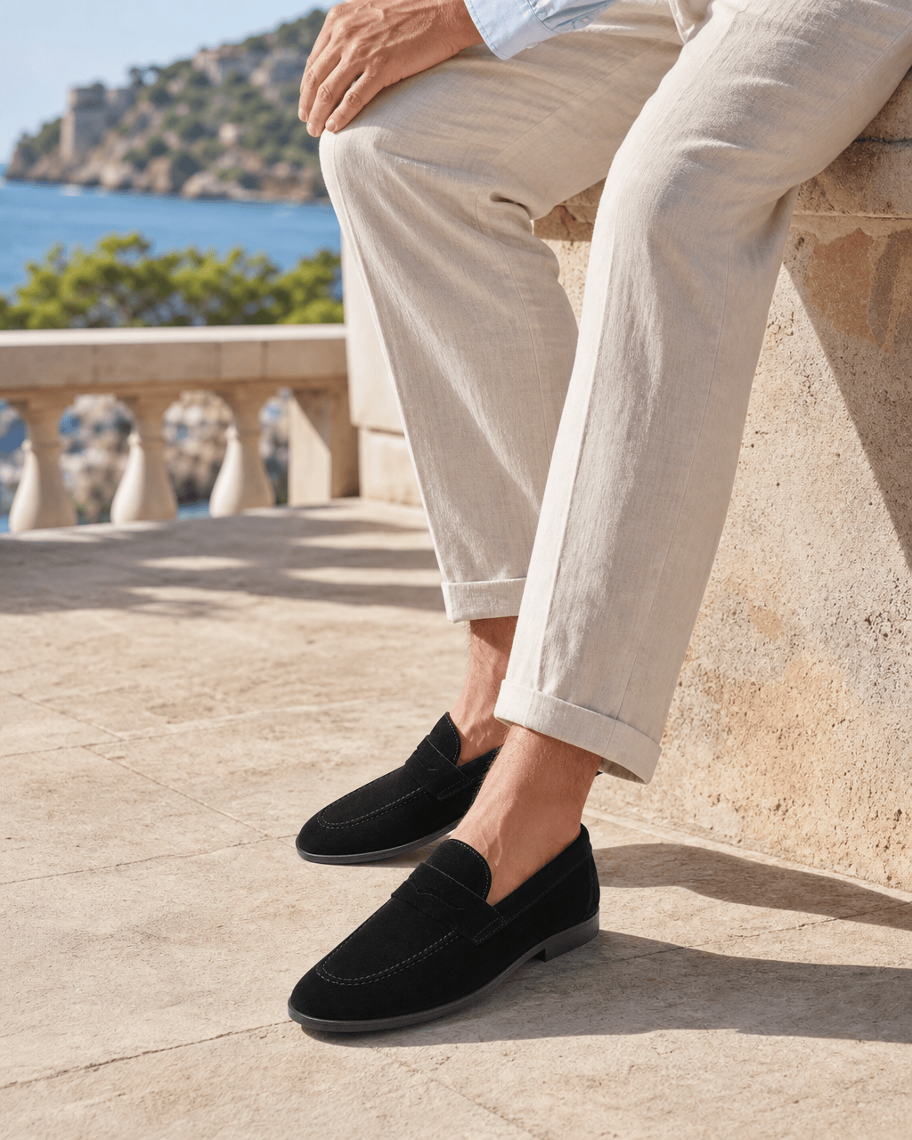 Loafers Signature Men's Polished Driving Loafers