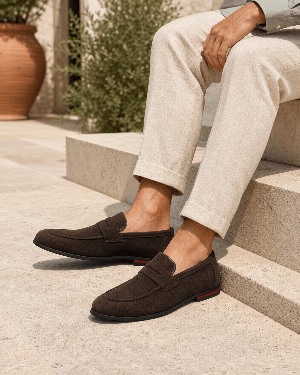Loafers Signature Men's Polished Driving Loafers