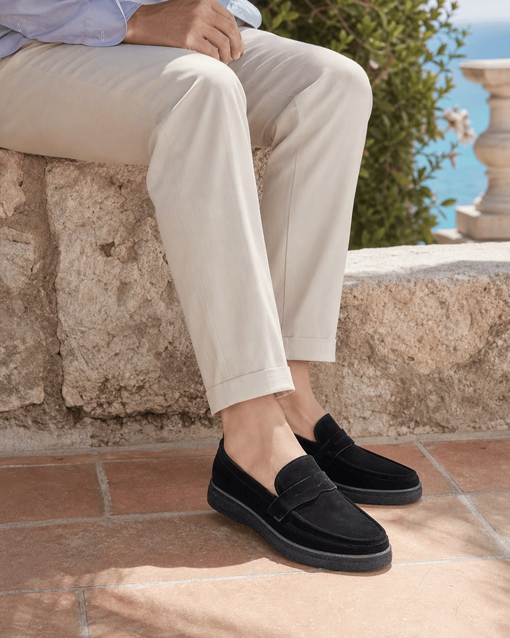 Loafers Signature Men's Polished Slip-On Loafers