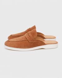 Loafers Signature Men's Sheep Nubuck Backless Mules