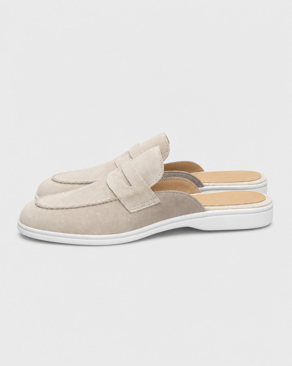 Loafers Signature Men's Sheep Nubuck Backless Mules