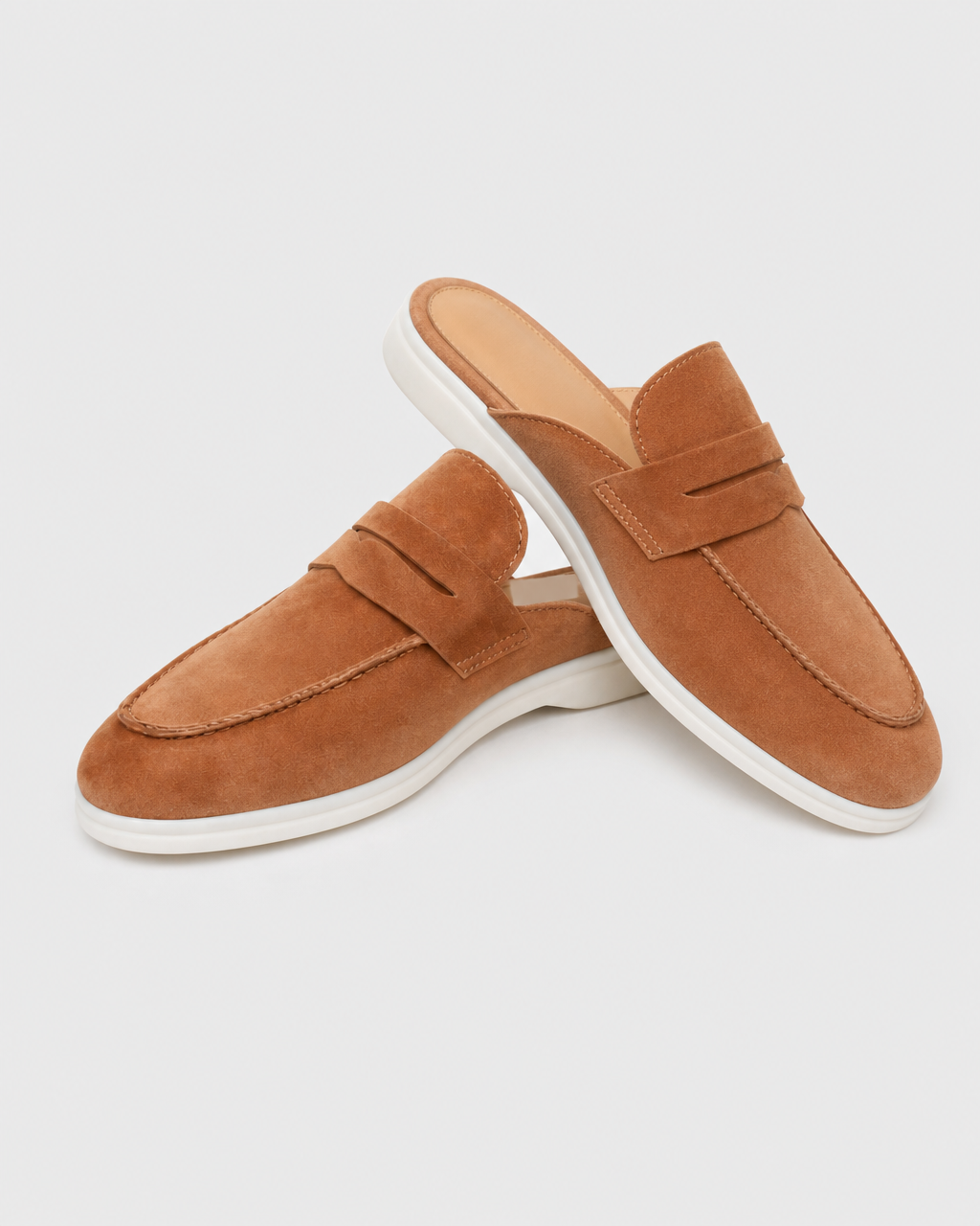 Loafers Signature Men's Sheep Nubuck Backless Mules