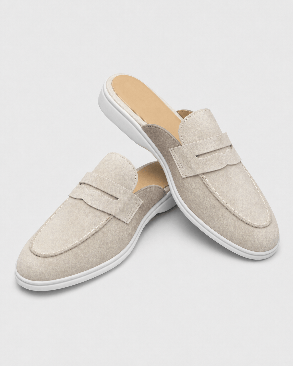 Loafers Signature Men's Sheep Nubuck Backless Mules
