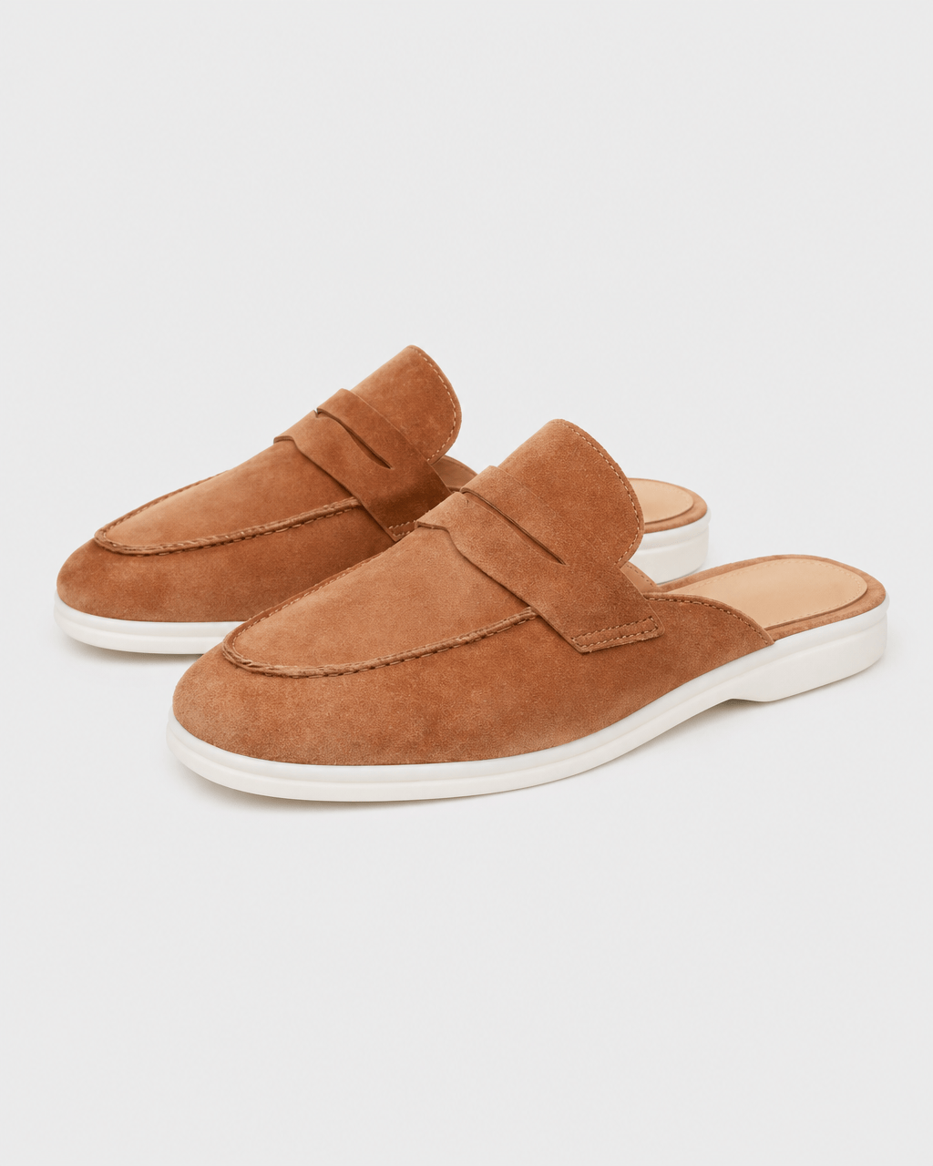 Loafers Signature Men's Sheep Nubuck Backless Mules