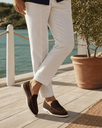 Loafers Signature Men's Soft Canvas Slip-On Loafers