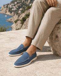Loafers Signature Men's Soft Canvas Slip-On Loafers