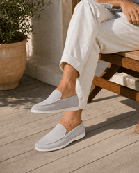 Loafers Signature Men's Soft Canvas Slip-On Loafers