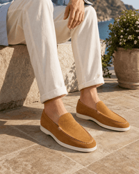 Loafers Signature Men's Soft Canvas Slip-On Loafers