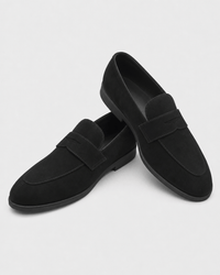 Loafers Signature Men's Split Leather Platform Loafers