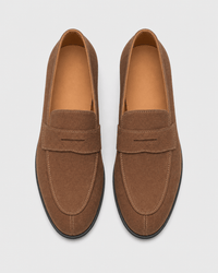Loafers Signature Men's Split Leather Platform Loafers