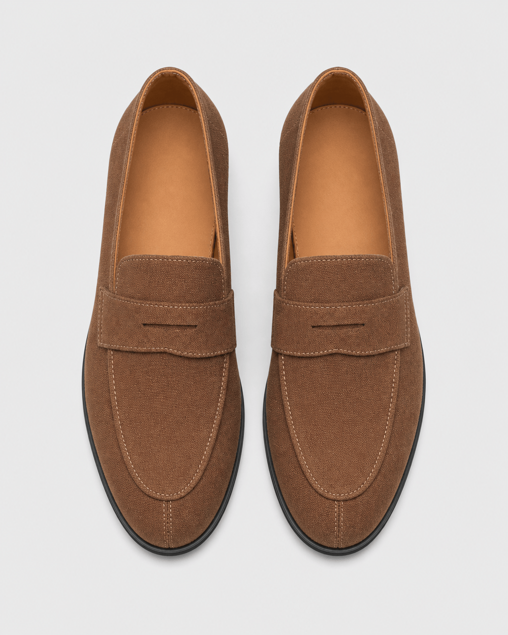Loafers Signature Men's Split Leather Platform Loafers