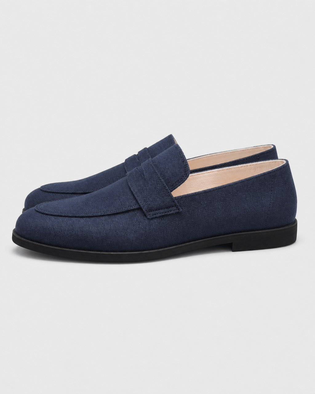Loafers Signature Men's Split Leather Platform Loafers
