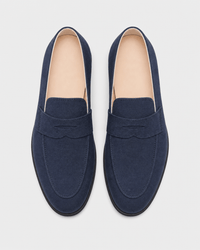Loafers Signature Men's Split Leather Platform Loafers