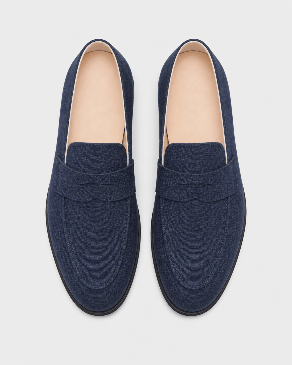 Loafers Signature Men's Split Leather Platform Loafers