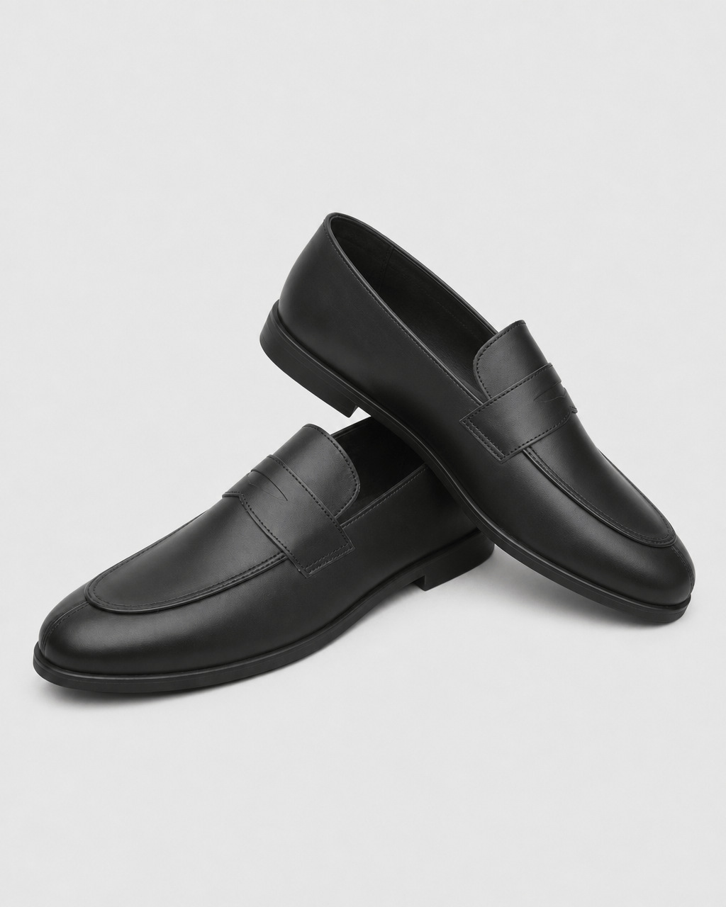 Loafers Signature Men's Split Leather Platform Loafers