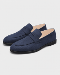 Loafers Signature Men's Split Leather Platform Loafers