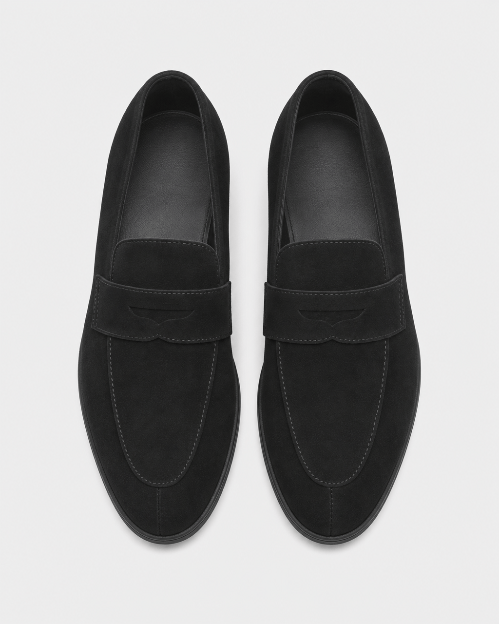 Loafers Signature Men's Split Leather Platform Loafers