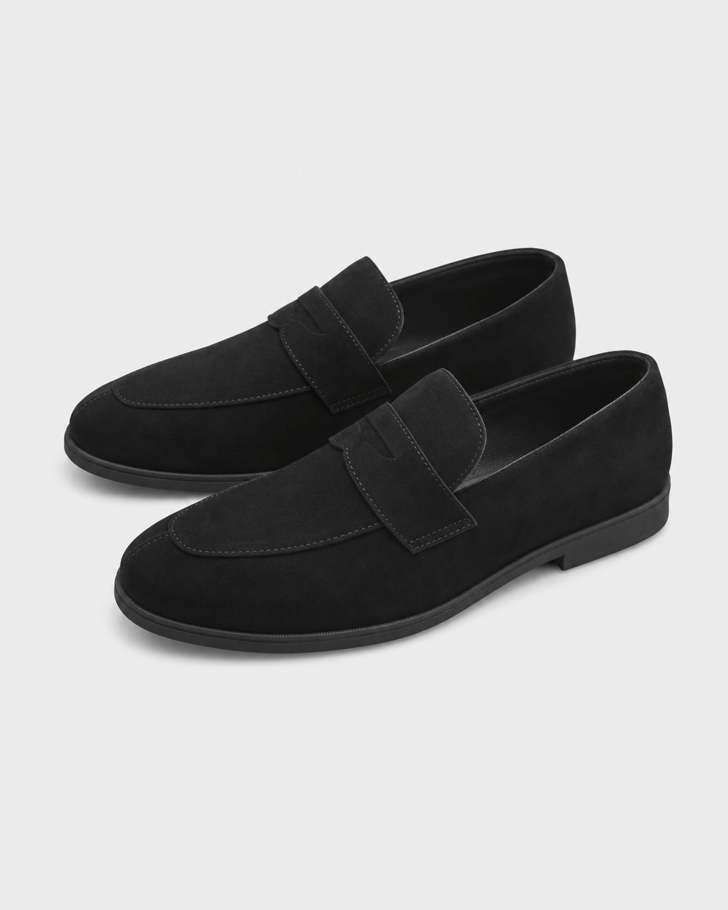 Loafers Signature Men's Split Leather Platform Loafers