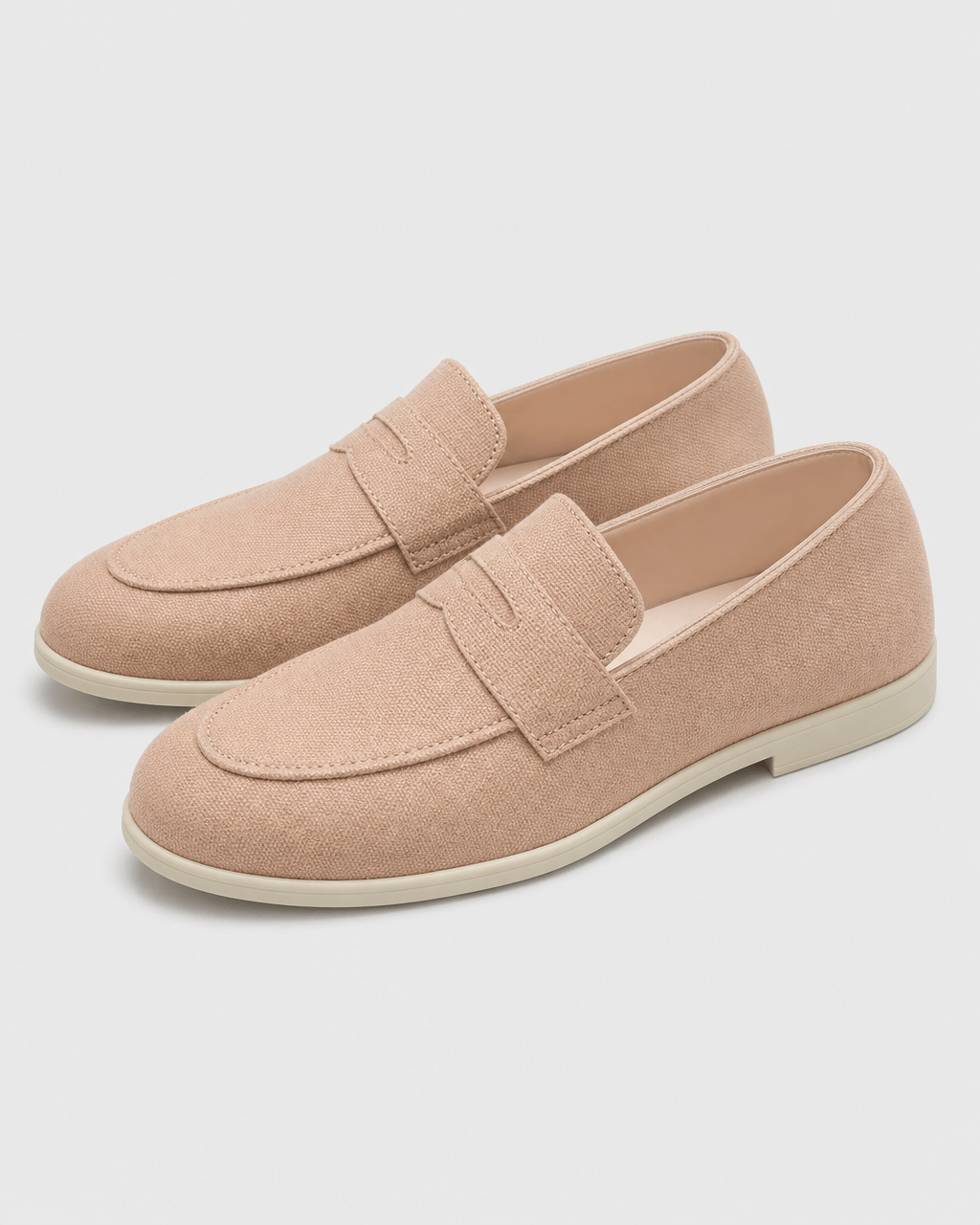 Loafers Signature Men's Split Leather Platform Loafers