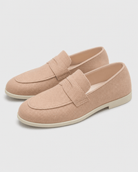 Loafers Signature Men's Split Leather Platform Loafers