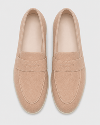 Loafers Signature Men's Split Leather Platform Loafers