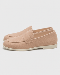 Loafers Signature Men's Split Leather Platform Loafers