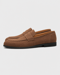 Loafers Signature Men's Split Leather Platform Loafers