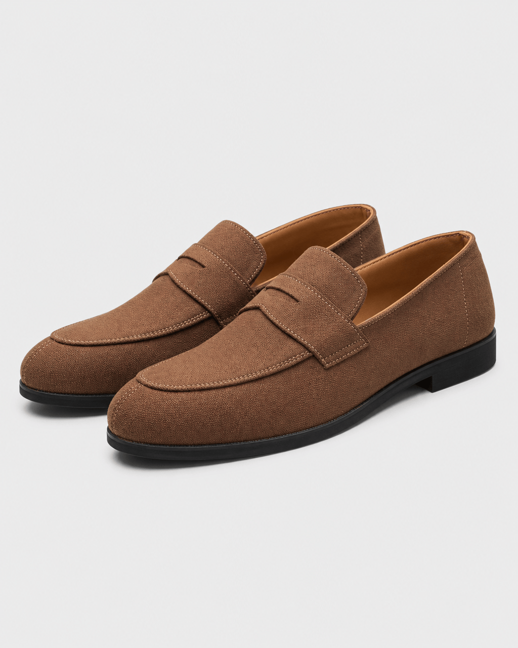 Loafers Signature Men's Split Leather Platform Loafers