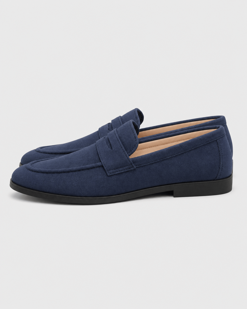Loafers Signature Men's Split Leather Slip-On Loafers
