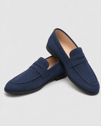 Loafers Signature Men's Split Leather Slip-On Loafers