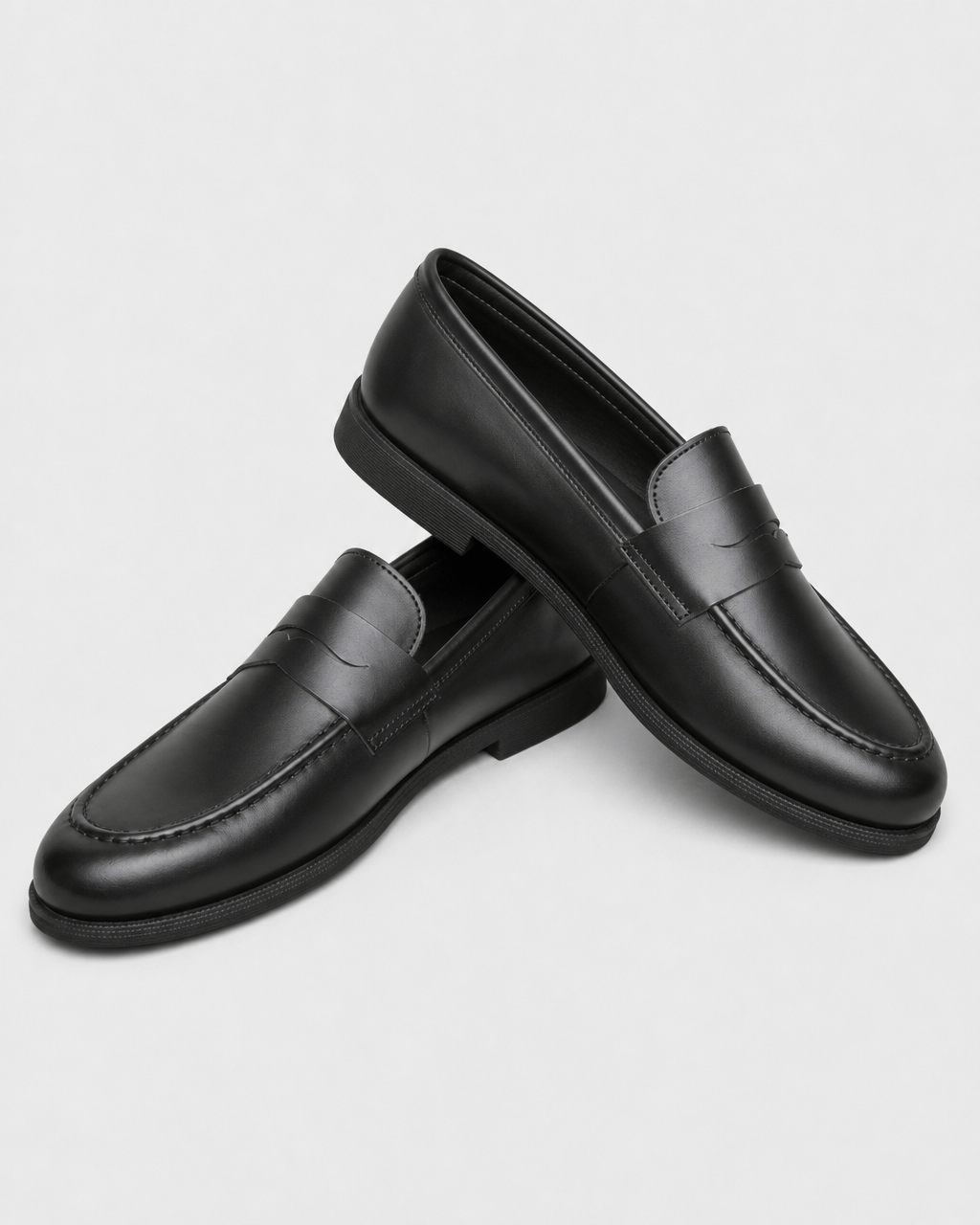 Loafers Signature Men's Split Leather Slip-On Loafers