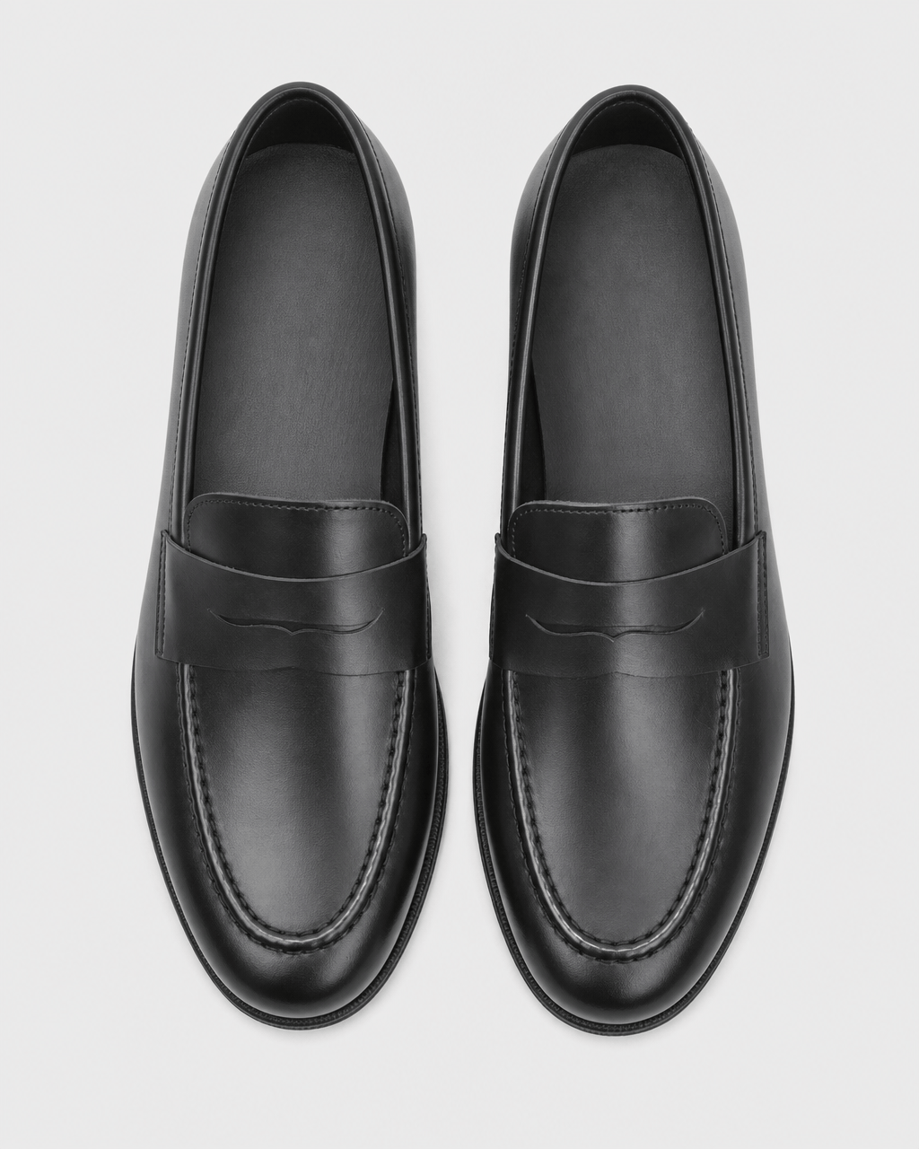 Loafers Signature Men's Split Leather Slip-On Loafers