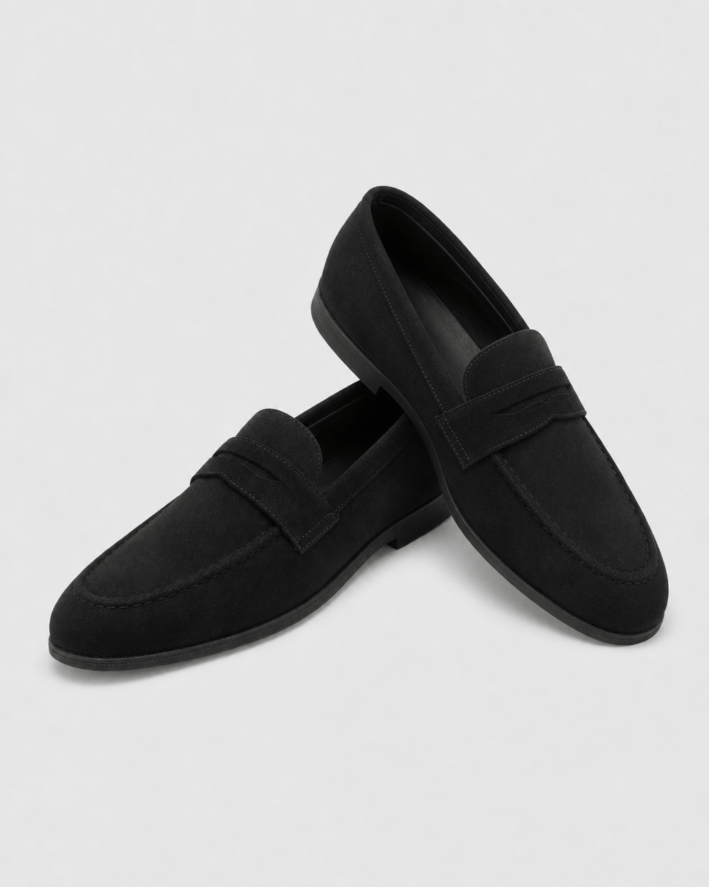 Loafers Signature Men's Split Leather Slip-On Loafers