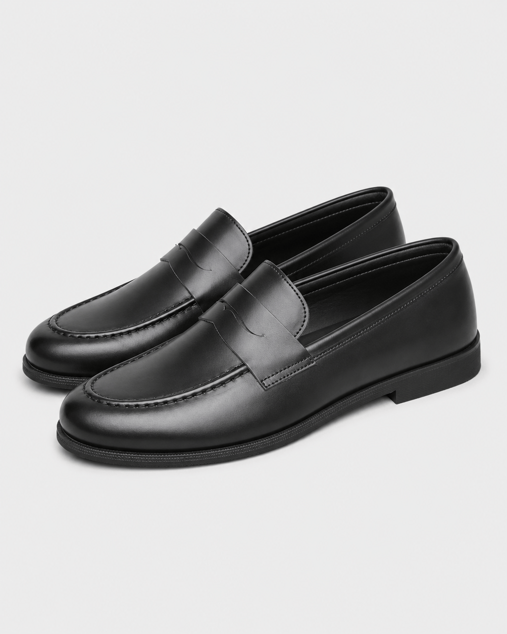 Loafers Signature Men's Split Leather Slip-On Loafers