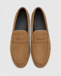 Loafers Signature Men's Suede-Effect Flat Loafers