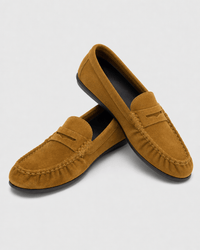 Loafers Signature Men's Suede-Effect Flat Loafers