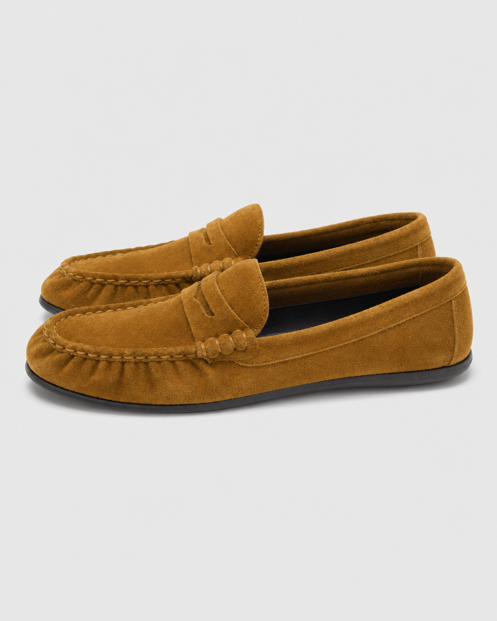 Loafers Signature Men's Suede-Effect Flat Loafers